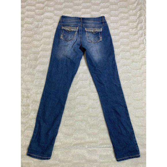 LEI Size 3 womens Taylor Low Rise Skinny  27x30 - Picture 5 of 12